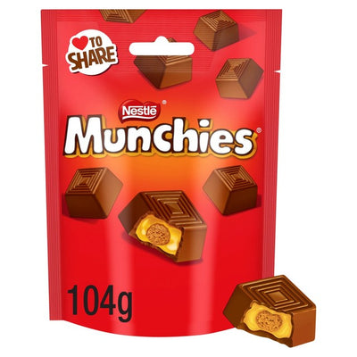 M&S Munchies Milk Chocolate & Caramel Cubes Sharing Bag 104g- Buy online at McGrocer