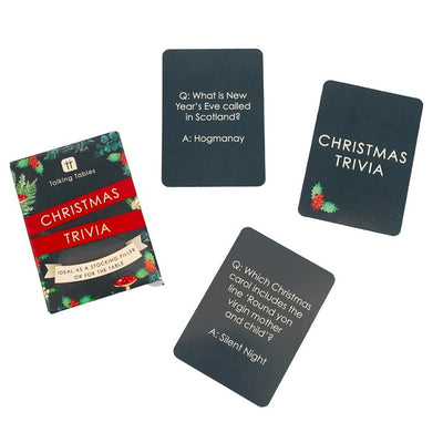 Talking Tables Weihnachts-Quiz-Karten, Familienspiel