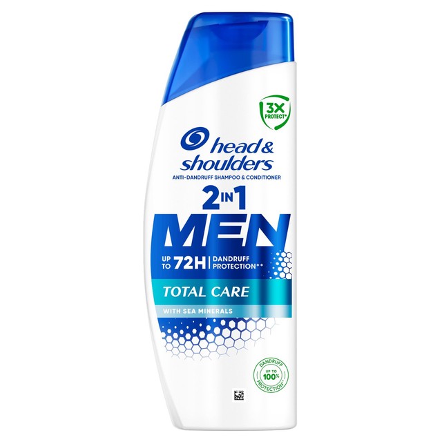 Head & Shoulders Men Ultra Total Care 2-in-1 Anti-Dandruff Shampoo 330ml, UK version