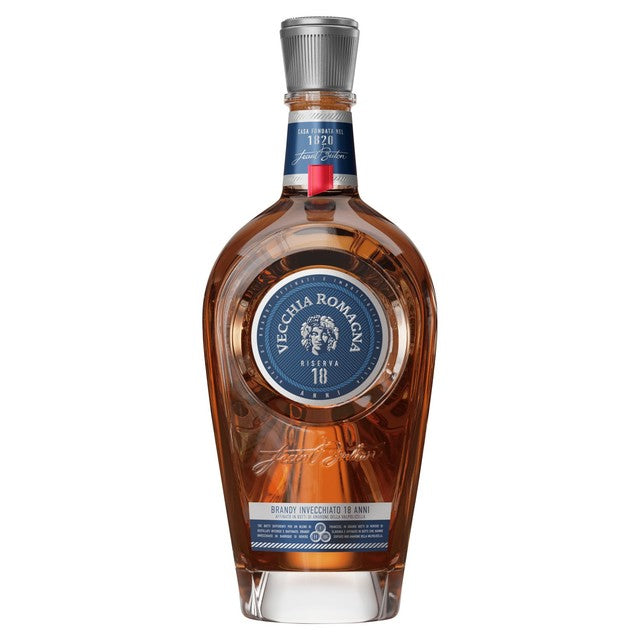 Vecchia Romagna Reserva 18 Year Old brandy 70cl (British brand)