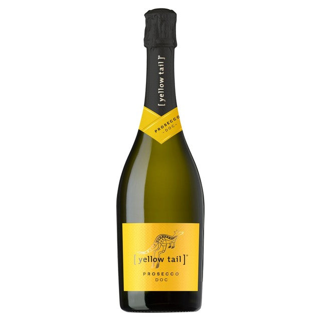 Yellow Tail Prosecco sparkling wine 75cl (British brand)