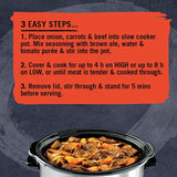 Schwartz beef and ale stew recipe mix 43g (British brand)