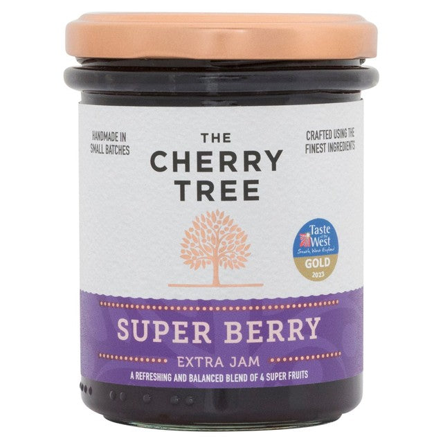 The Cherry Tree Super Berry Extra Jam 225g (British brand)