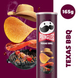 Pringles crisps Texas BBQ sharing tube - British product
