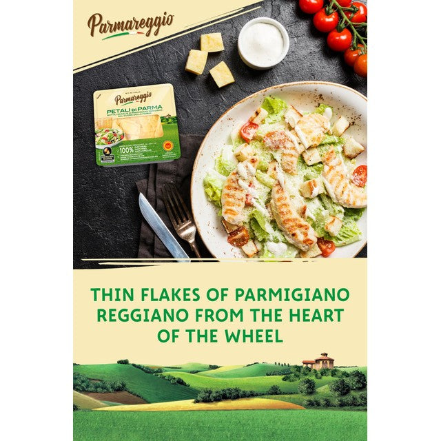 Parmareggio Parmigiano Reggiano cheese shavings 80g, imported from the UK