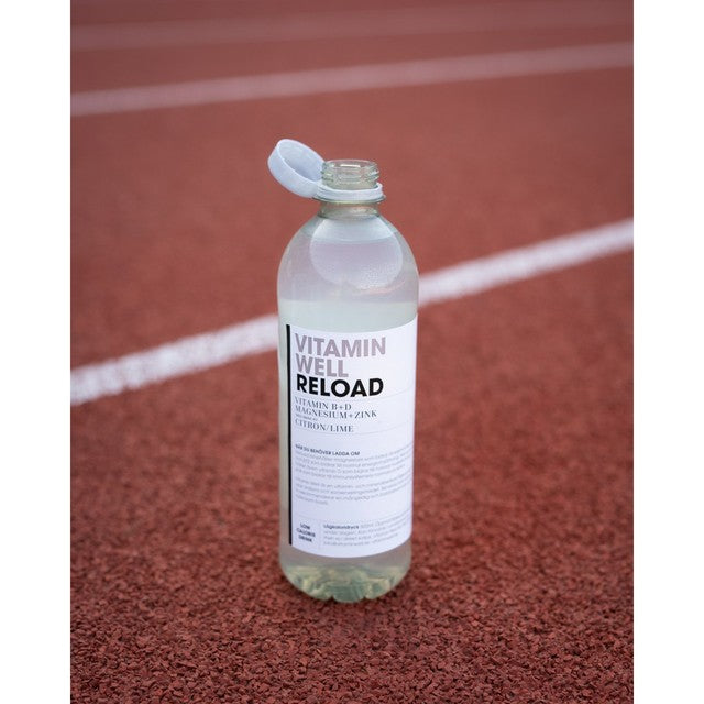 Vitamin Well lemon and lime flavoured water 500ml (British brand)