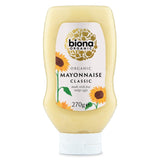 Biona Original Organic Mayonnaise in squeezy bottle, 270g - British product