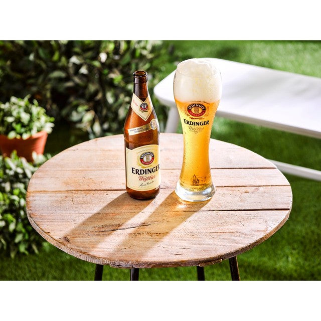 Erdinger Weissbier wheat beer 500ml, imported from the UK