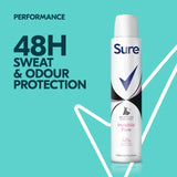 Sure Women Invisible Pure deodorant spray 200ml (British brand)
