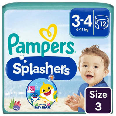 M&S Pampers Splashers Disposable Swim Nappies Size 3-4 (6-11kg)- Buy online at McGrocer