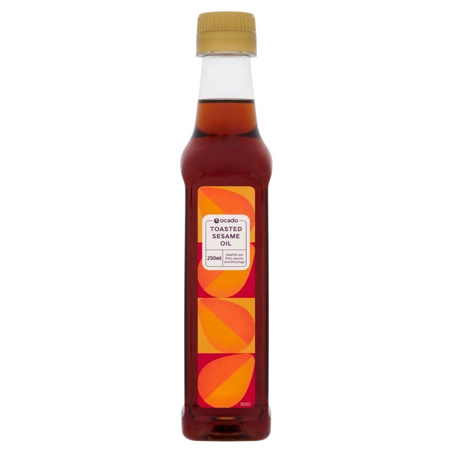 Ocado toasted sesame seed oil 250ml, imported from the UK