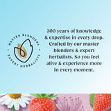 Twinings Superblends Unwind Tea with strawberry, camomile, and limeflower 20 teabags (British brand)