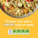GSN Pesto Protein Pasta with HECK! frozen meal 350g - British product