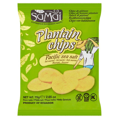M&S Samai Plantain Chips Salted Snack 75g - Achetez en ligne sur McGrocer