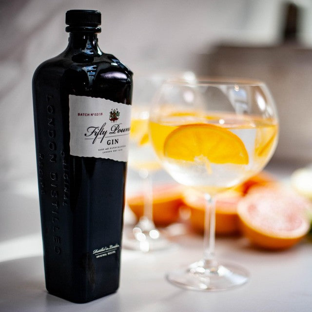 Fifty Pounds London Dry Gin 70cl - British product