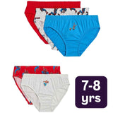 M&S Spider-Man briefs multi-pack 7-8 years, imported from the UK