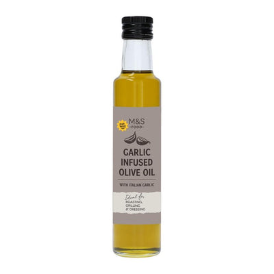 M&S M&S Garlic Infused Olive Oil 250ml- Buy online at McGrocer