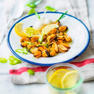 Picard Shelled Pacific Mussels Cooked Frozen Seafood 500g