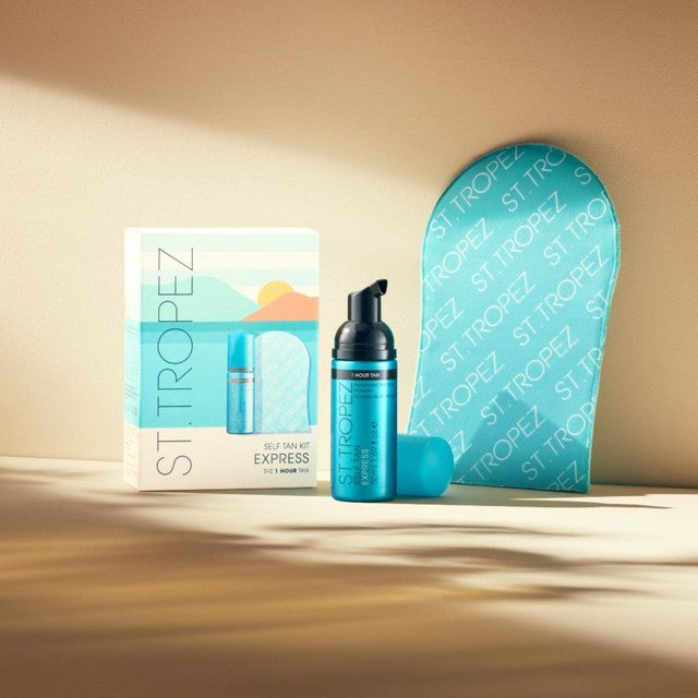 St Tropez express mini self tan kit 50ml (British brand)