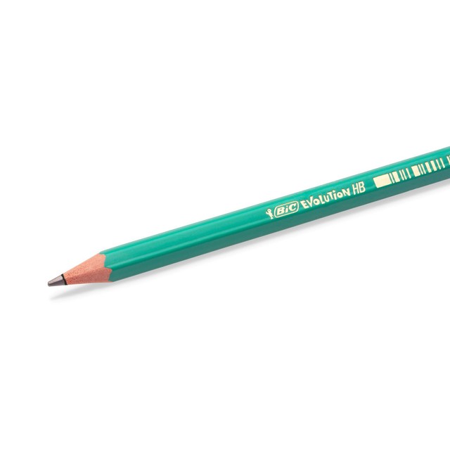 BIC Evolution wood-free graphite pencils HB pack of 4 - British product