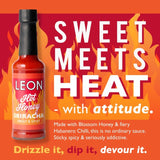 Leon Hot Honey Sriracha sauce, UK version