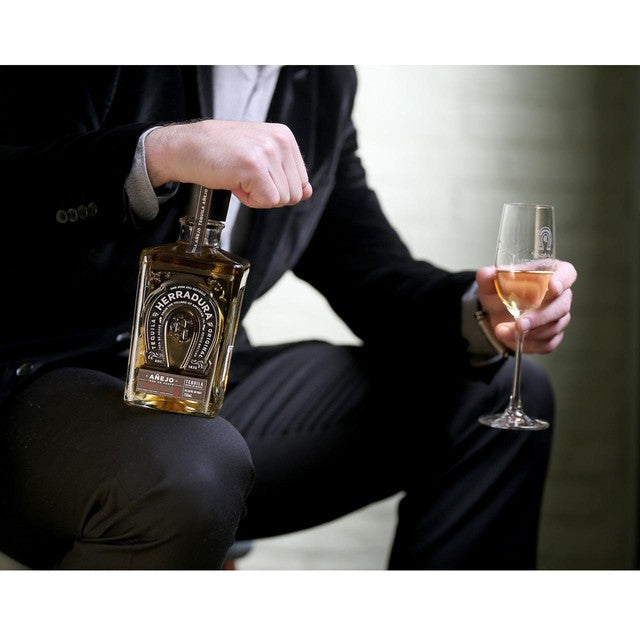 Herradura Tequila Anejo 70cl bottle, UK version
