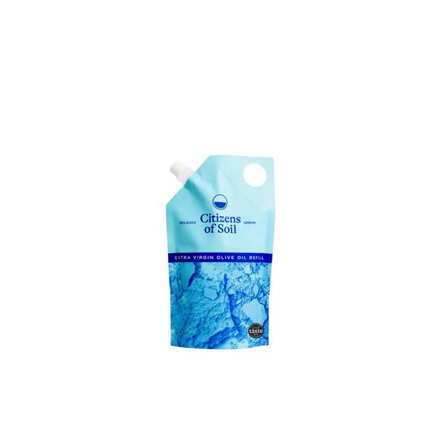 Citizens of Soil organic Greek extra virgin olive oil refill 500ml - British product