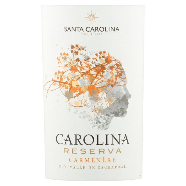 Santa Carolina Cachapoal Carmenere Reserva red wine 75cl (British brand)