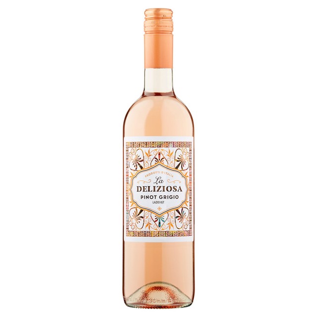 La Deliziosa Pinot Grigio Rosé wine 75cl - Italian product