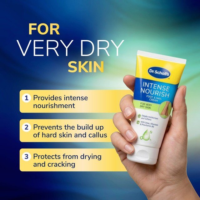 Scholl Intense Nourish Foot and Nail Cream 150ml - British product