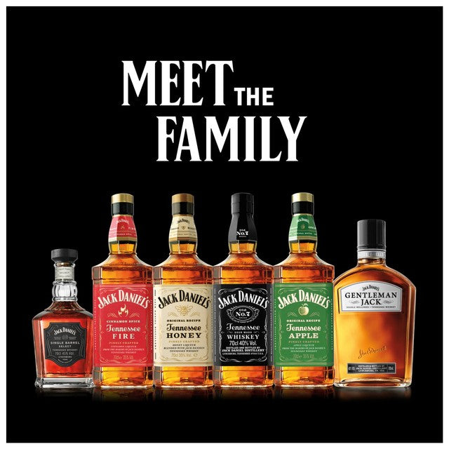 Jack Daniel's Tennessee Fire cinnamon whiskey 70cl, UK version