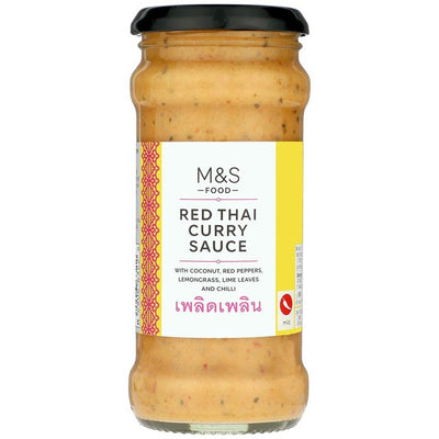 M&S M&S Red Thai Curry Sauce 270g- Buy online at McGrocer