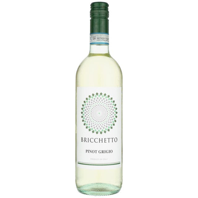 Bricchetto Pinot Grigio white wine 75cl - British product