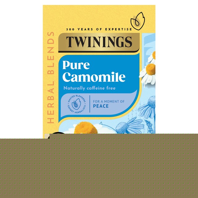 Twinings camomile tea herbal infusion (British brand)
