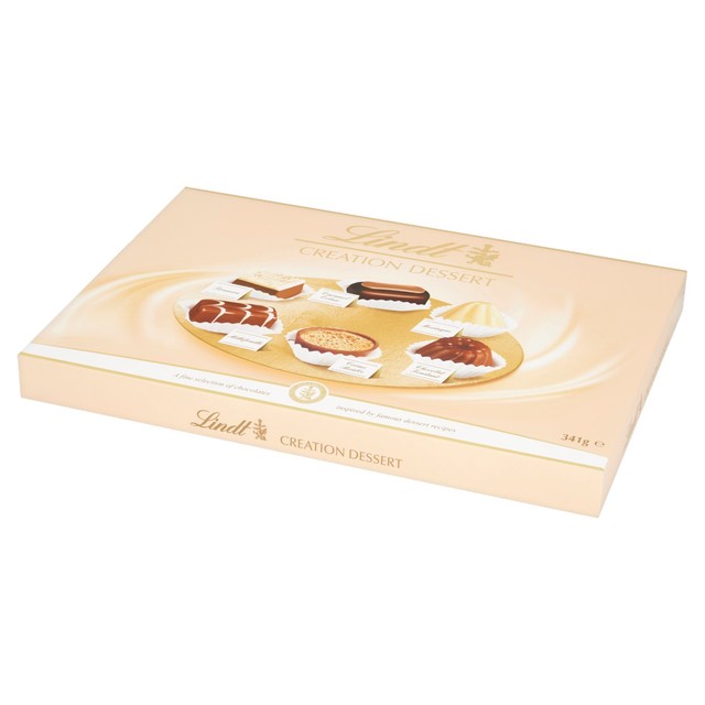 Lindt dessert assortment chocolate box 341g, UK version