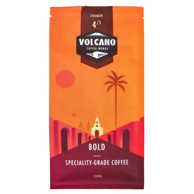 Volcano Coffee Works Bold Colombia espresso beans 200g (British brand)