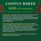 Forthglade dry dog food lamb with sweet potato 2kg - British product