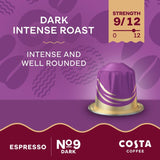 Costa Coffee Intense Roast coffee pods 10 pack - British product