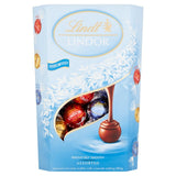 Lindt Lindor milk and white assorted chocolate truffles box (British brand)