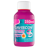 Gaviscon Double Action Aniseed liquid antacid 250ml, UK version