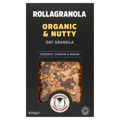 M&S Granola aux Flocons d'Avoine Bio et Noix Rollagranola 400g - Acheter en ligne sur McGrocer