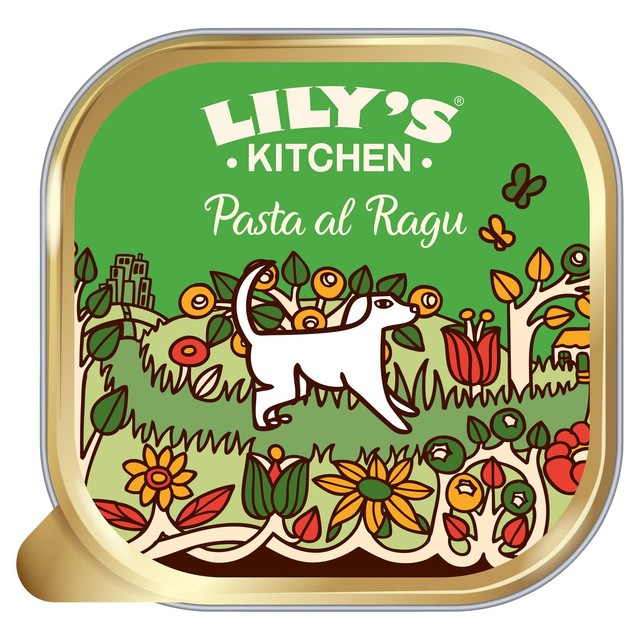 Lily's Kitchen Pasta Al Ragu wet dog food, UK version