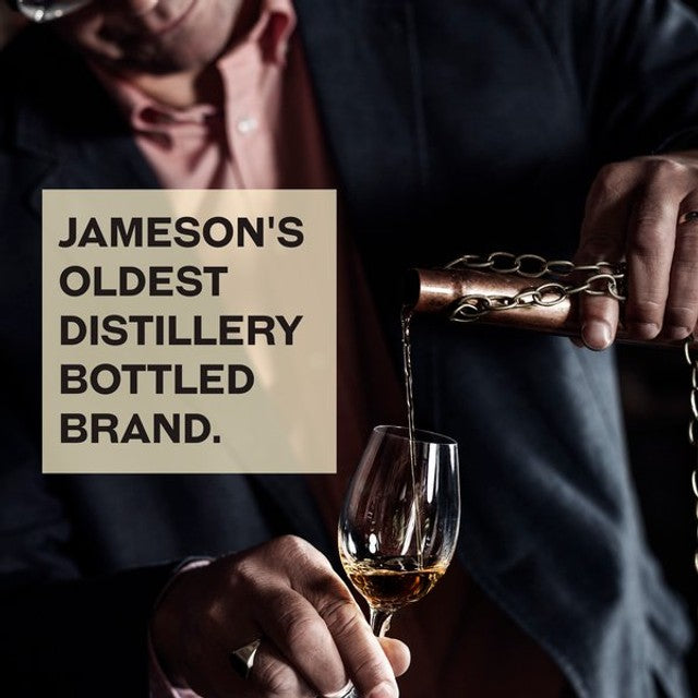 Jameson Crested Irish whiskey 70cl, UK version