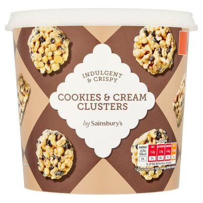 Sainsburys Sainsburys Cookies Cream 170g- Buy online at McGrocer