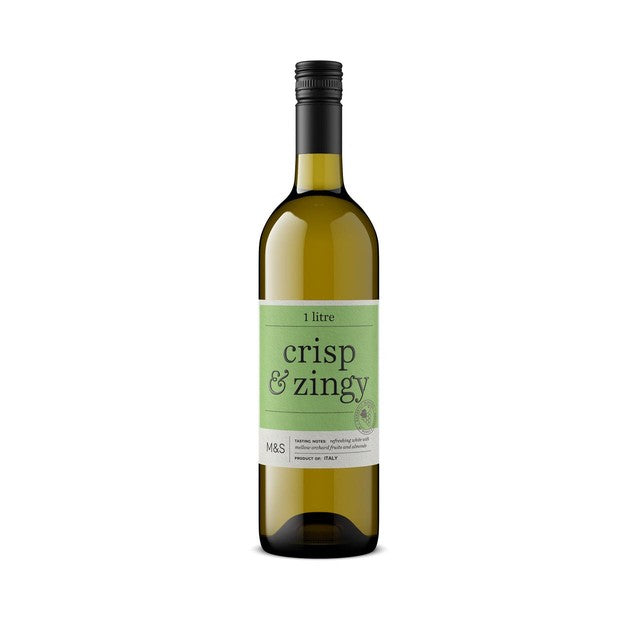 M&S Vino D'Italia white wine 1L, imported from the UK