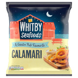 Whitby panerte blekksprutringer 215 g (britisk merke)