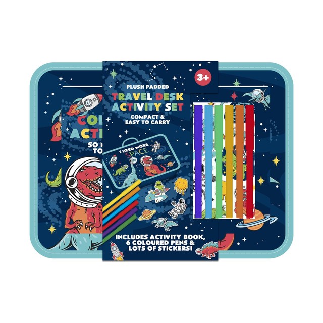 Gem Imports travel desk activity set for boys - British product