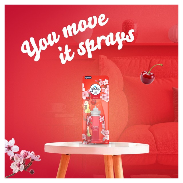 Glade air freshener refill Floral Cherries 18ml, UK version