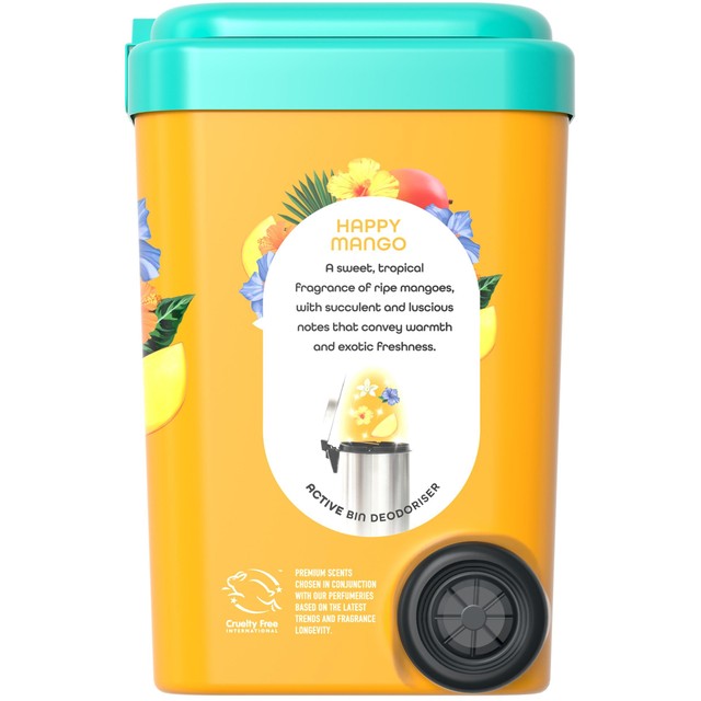 Bin Buddy Happy Mango bin deodoriser 450g - British product