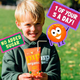 Pip Organic Kids Smooth Orange Juice, imported from the UK